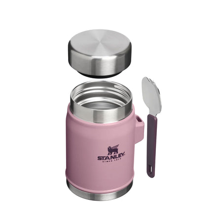 Stanley The Legendary Food Jar + Spork 0.41L Purple Smoke Camping Accessories Stanley
