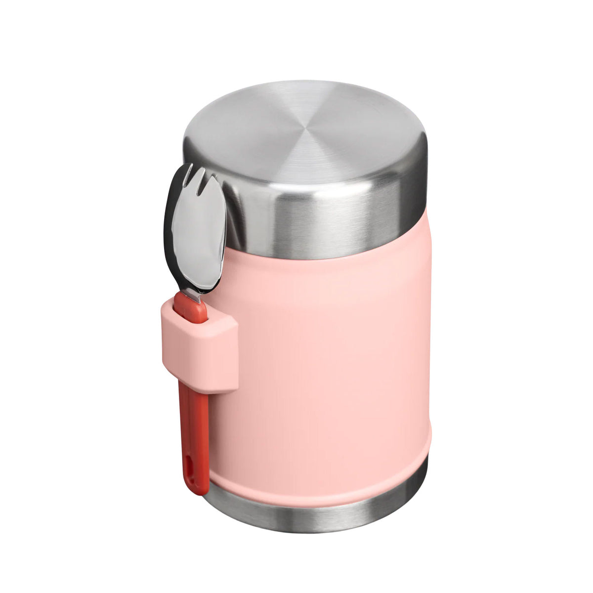 Stanley The Legendary Food Jar + Spork 0.41L Peach Rose Camping Accessories Stanley