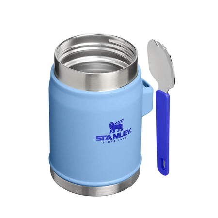 Stanley The Legendary Food Jar + Spork 0.41L Blue Sky Camping Accessories Stanley