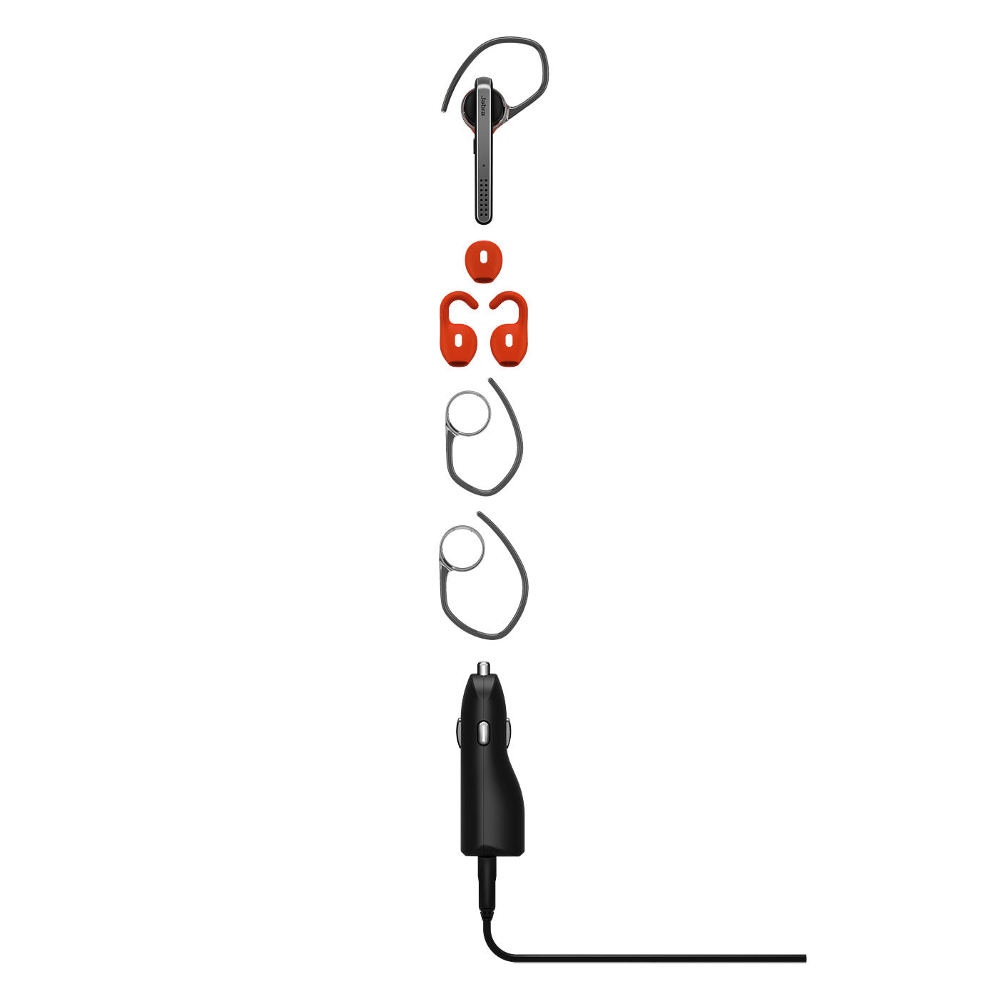 Jabra Talk 45 Bluetooth Headset in Grey - liGo.co.uk