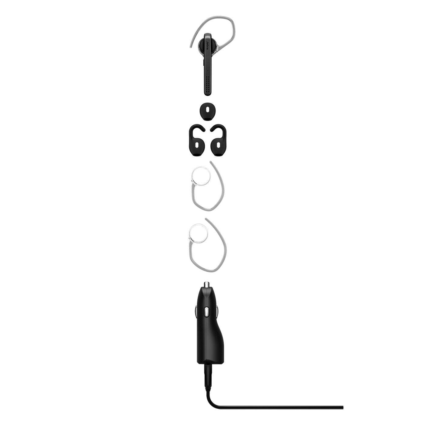 ヘッドホン 26030408 Jabra TALK 45 OTE18 Jabra Talk 45 Bluetooth Headset in Black - liGo.co.uk