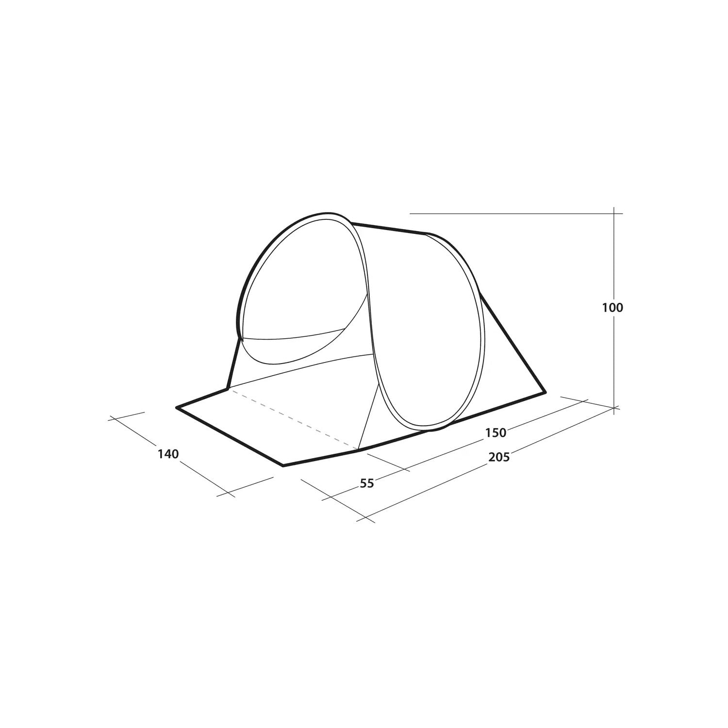 Outwell Eastbourne Beach Shelter Tents Outwell