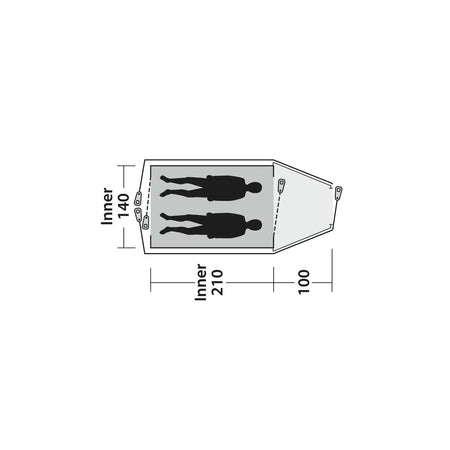 Ouwell Cloud 2 Tent, 2-Person Tents Outwell
