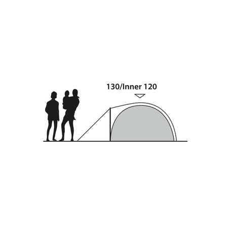 Outwell Cloud 3 Tent, 3-Person Tents Outwell