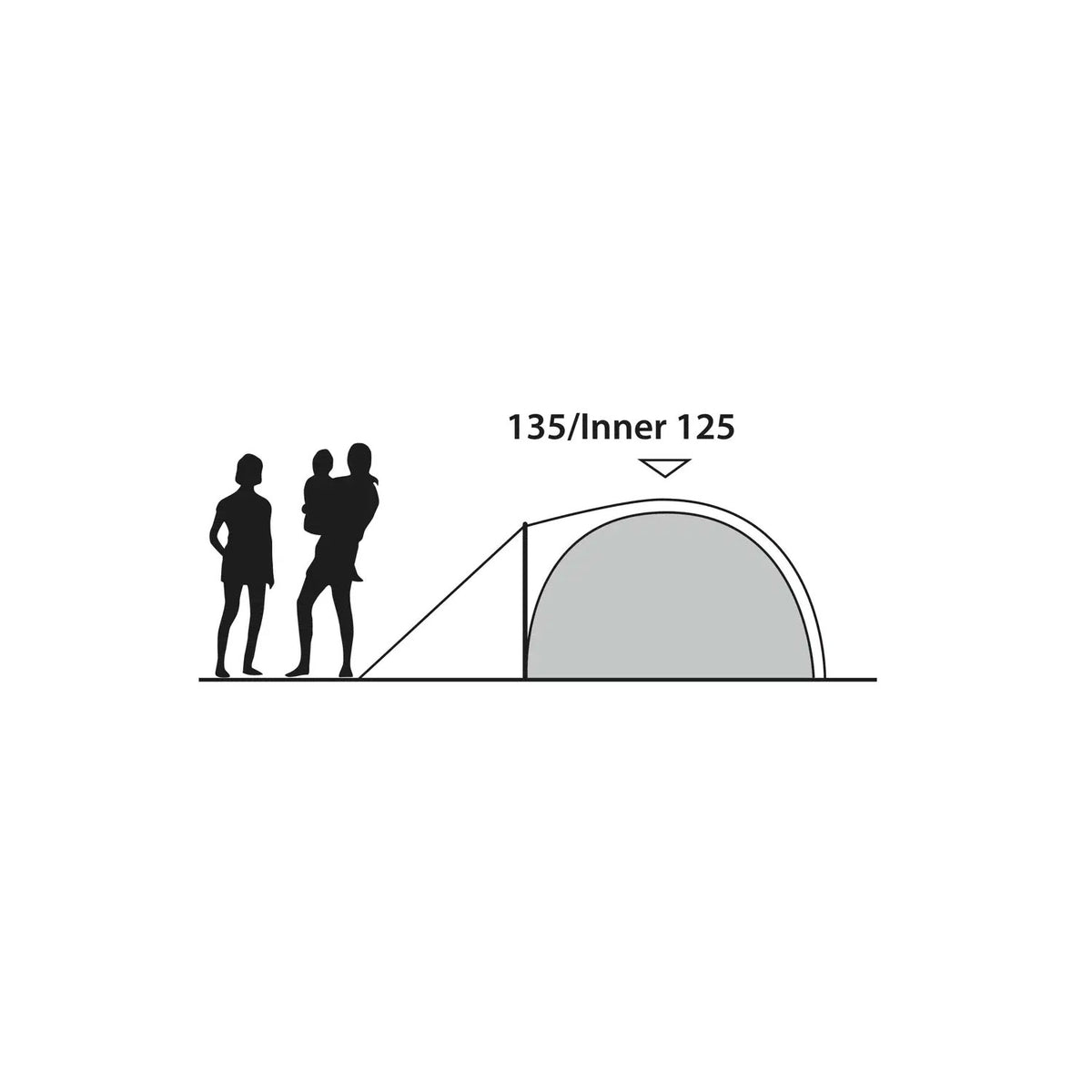 Outwell Cloud 4 Tent, 4-Person Tents Outwell