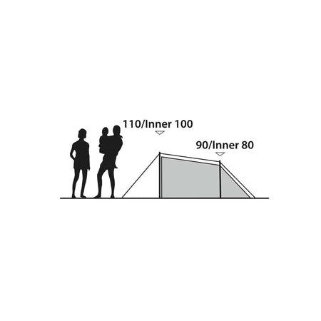 Outwell Earth 2 Tent, 2-Person Tents Outwell