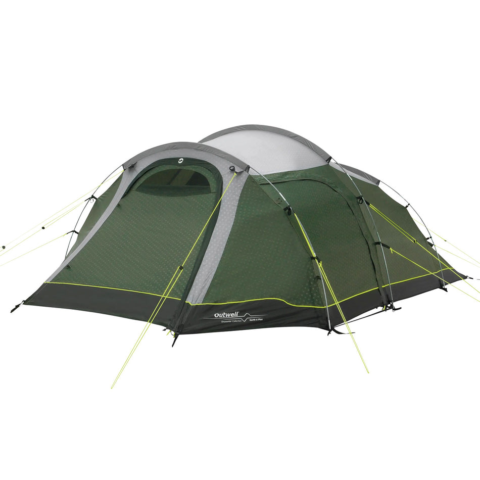 Outwell Earth 4 Plus Tent, 4-Person Tents Outwell