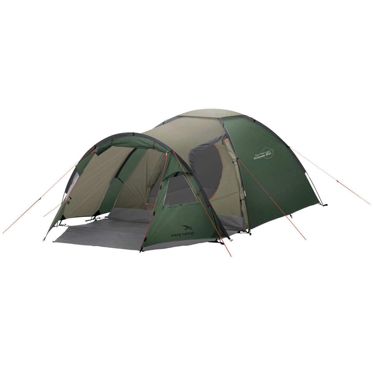 Easy Camp Eclipse 300 Tent, 3-Person in Rustic Green Tents Easy Camp   