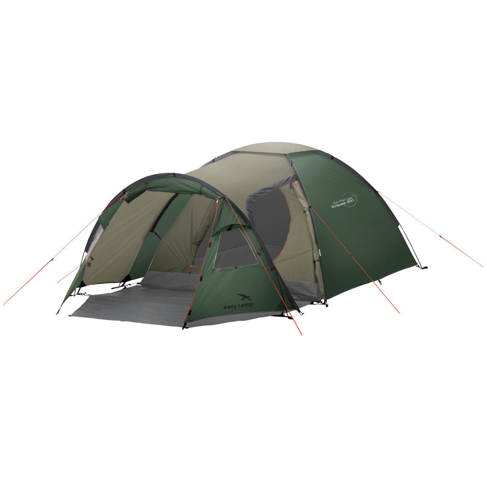 Easy Camp Eclipse 300 Tent, 3-Person in Rustic Green