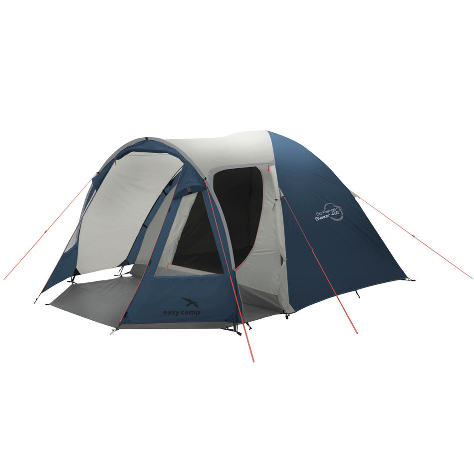 Easy Camp Blazar 400 Tent, 4-Person in Steel Blue