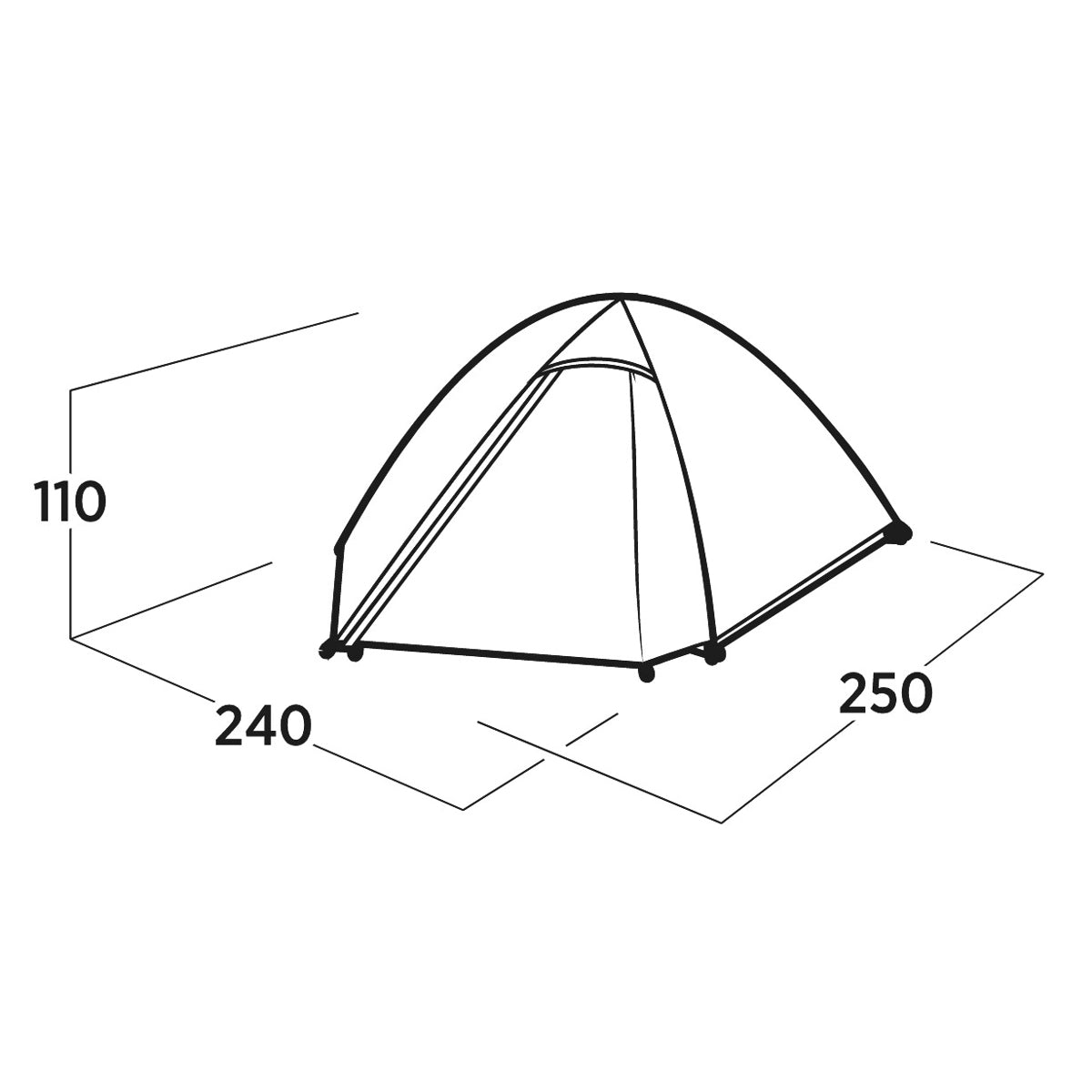 Easy Camp Rondane 2, 2-Person Tent Tents Easy Camp