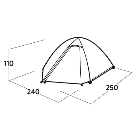 Easy Camp Rondane 2, 2-Person Tent Tents Easy Camp