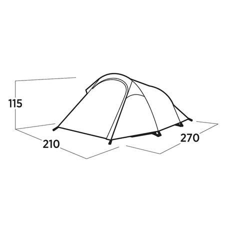 Easy Camp Reindal 3, 3-Person Tent Tents Easy Camp