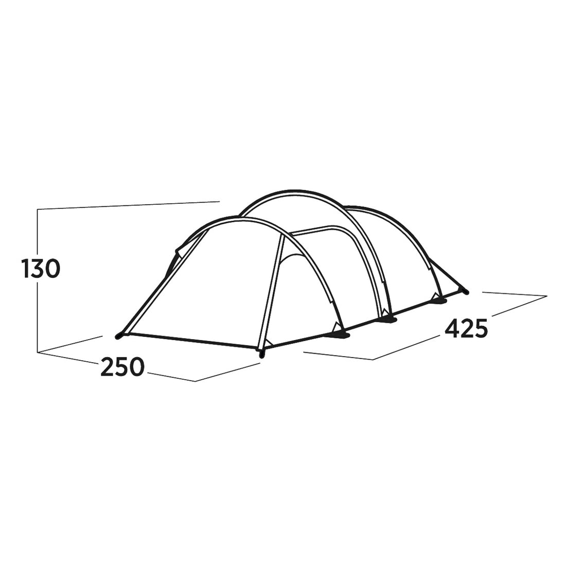 Easy Camp Hemsedal 4, 4-Person Tent Tents Easy Camp