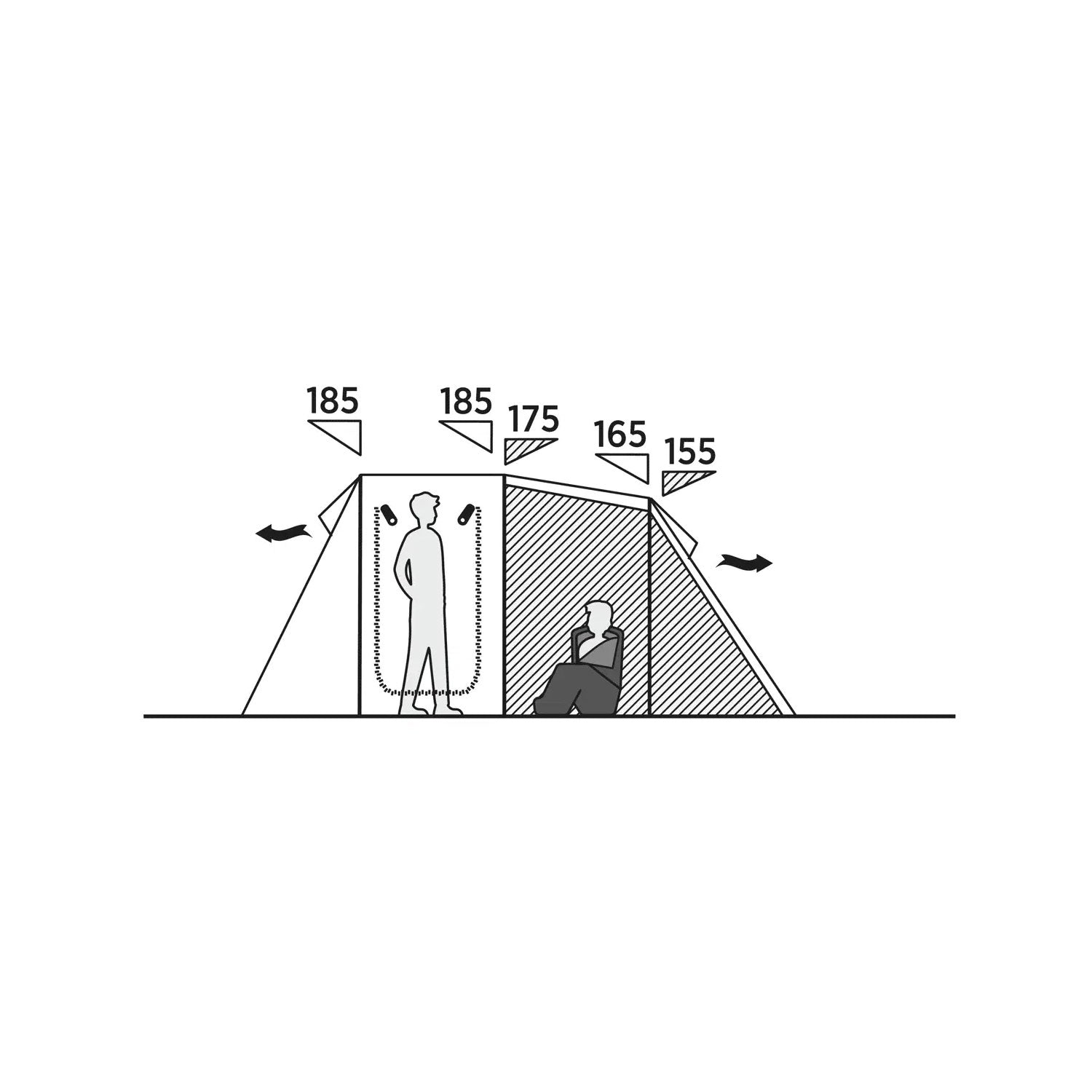 Easy Camp Hamra 4, 4-Person Tent Tents Easy Camp