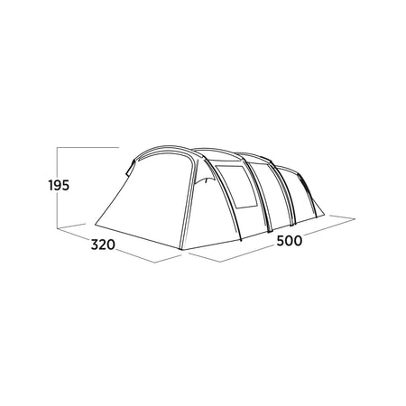 Easy Camp Hamra 5, 5-Person Tent Tents Easy Camp