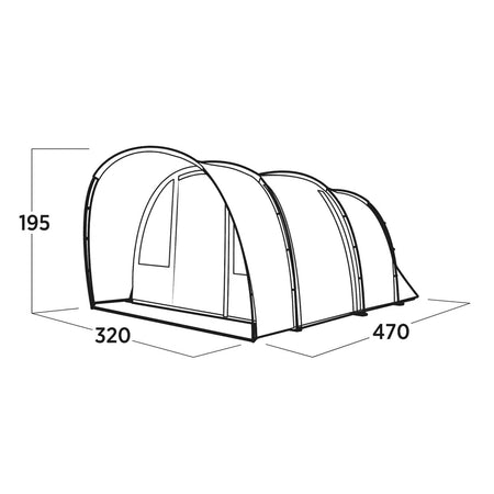 Easy Camp Skarvan 5, 5-Person Tent Tents Easy Camp