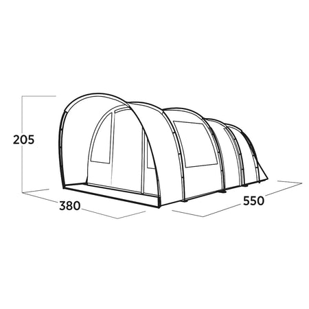 Easy Camp Skarvan 6, 6-Person Tent Tents Easy Camp