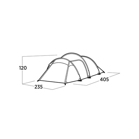 Easy Camp Pasvik 4, 4-Person Tent Tents Easy Camp