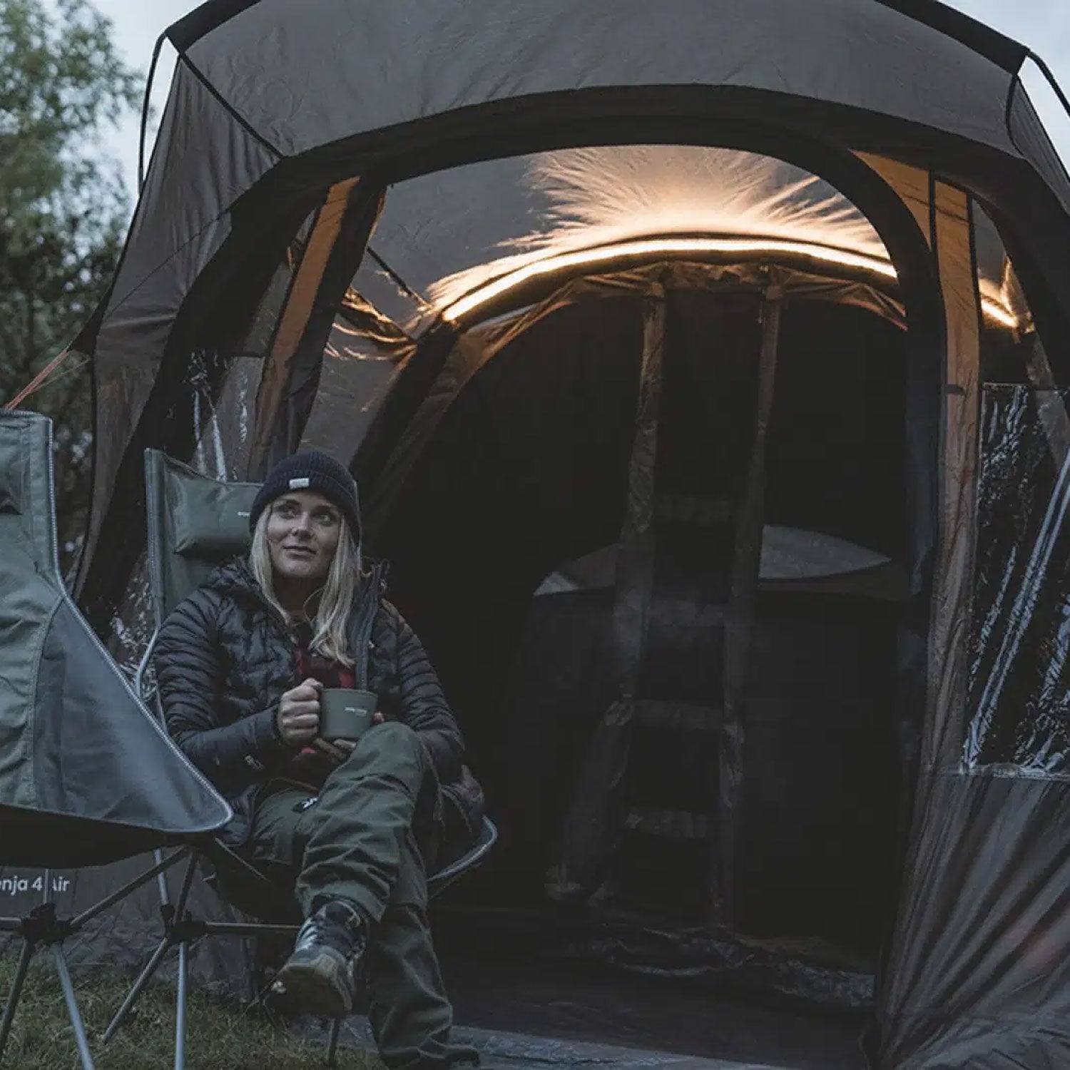 Easy Camp Senja 4 Air 4-Person Tent Tents Easy Camp