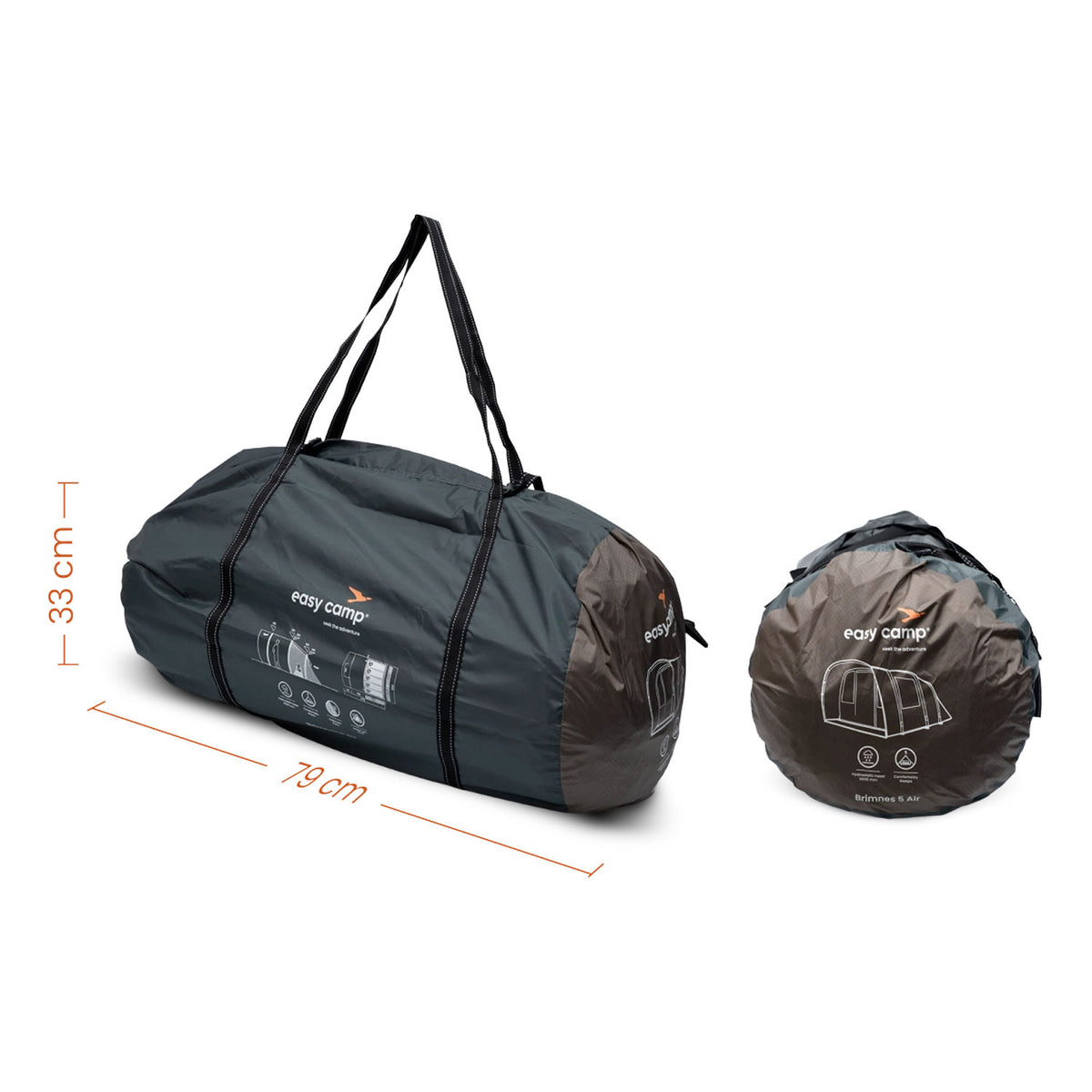 Easy Camp Brimnes 5 Air 5-Person Tent Tents Easy Camp