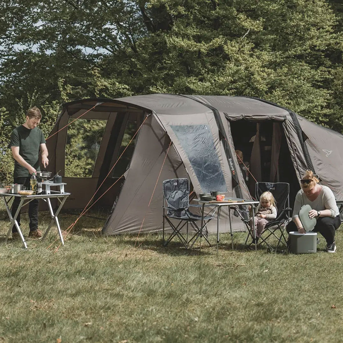 Easy Camp Kullen 6 Air 6-Person Tent Tents Easy Camp