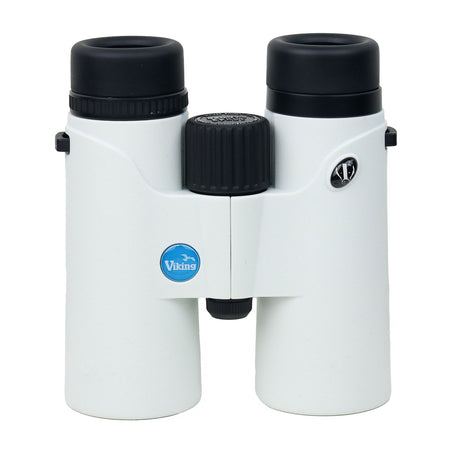 Viking Badger 10x42 Binoculars - White Binoculars Viking