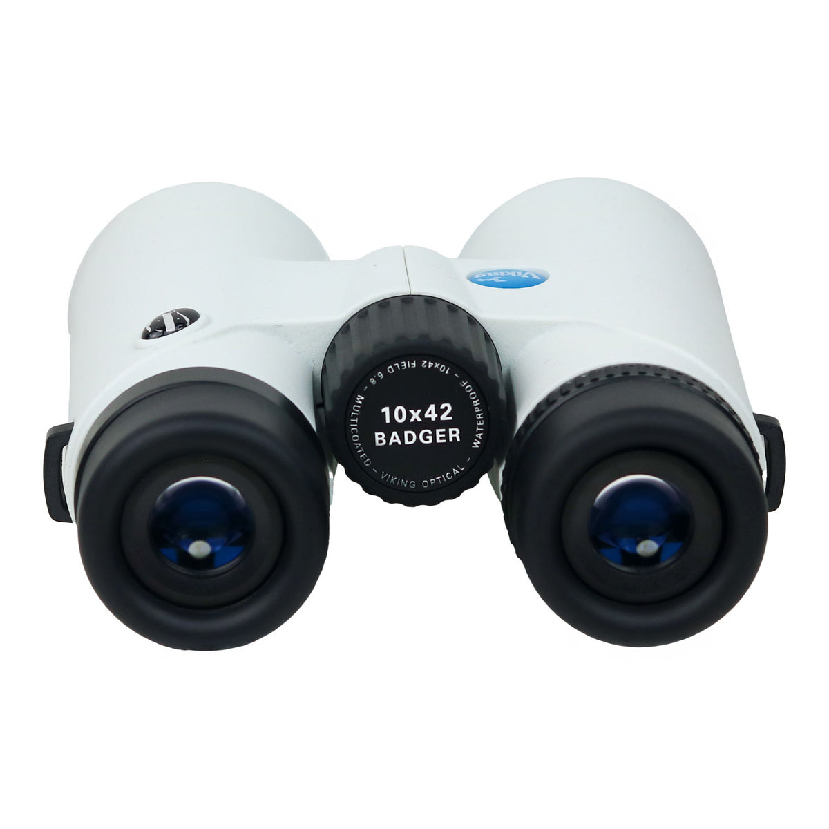 Viking Badger 10x42 Binoculars - White Binoculars Viking