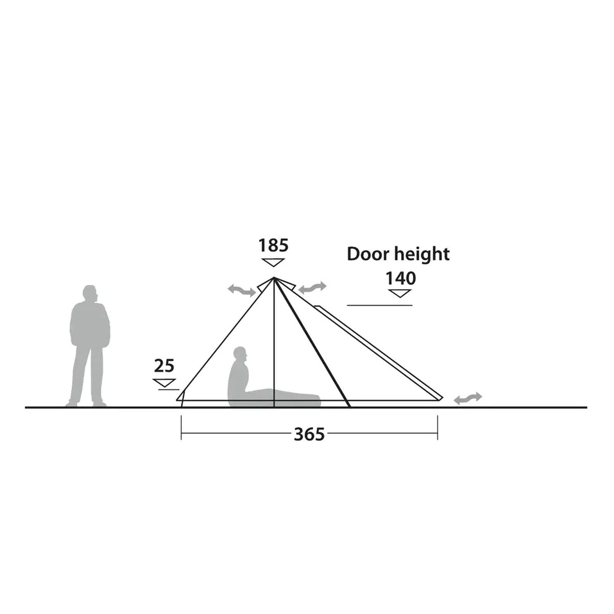 Robens Fairbanks 4-Person Tent Tents Robens