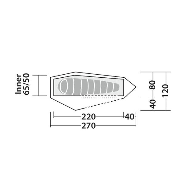 Robens Cress 1 Pro, 1-Person Tent Tents Robens