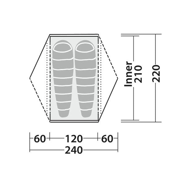 Robens Aster 2 Pro, 2-Person Tent Tents Robens