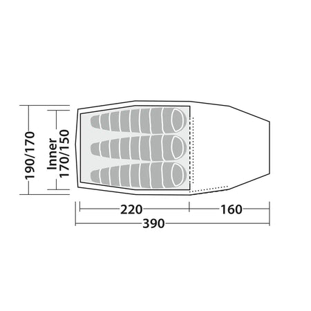 Robens Sage 3 Pro 3-Person Tent Tents Robens