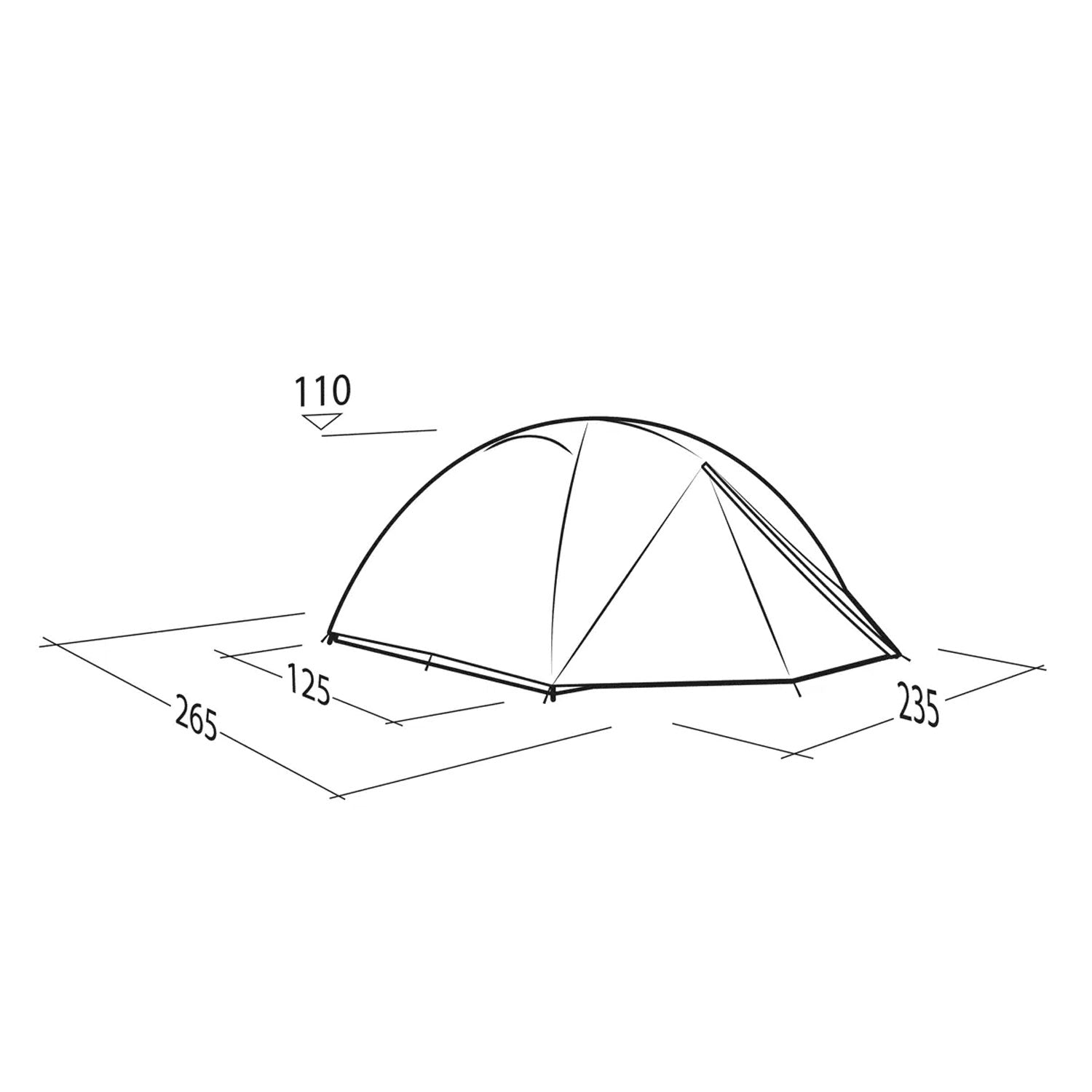 Robens Lodge 2 Exp 2-Person Tent Tents Robens