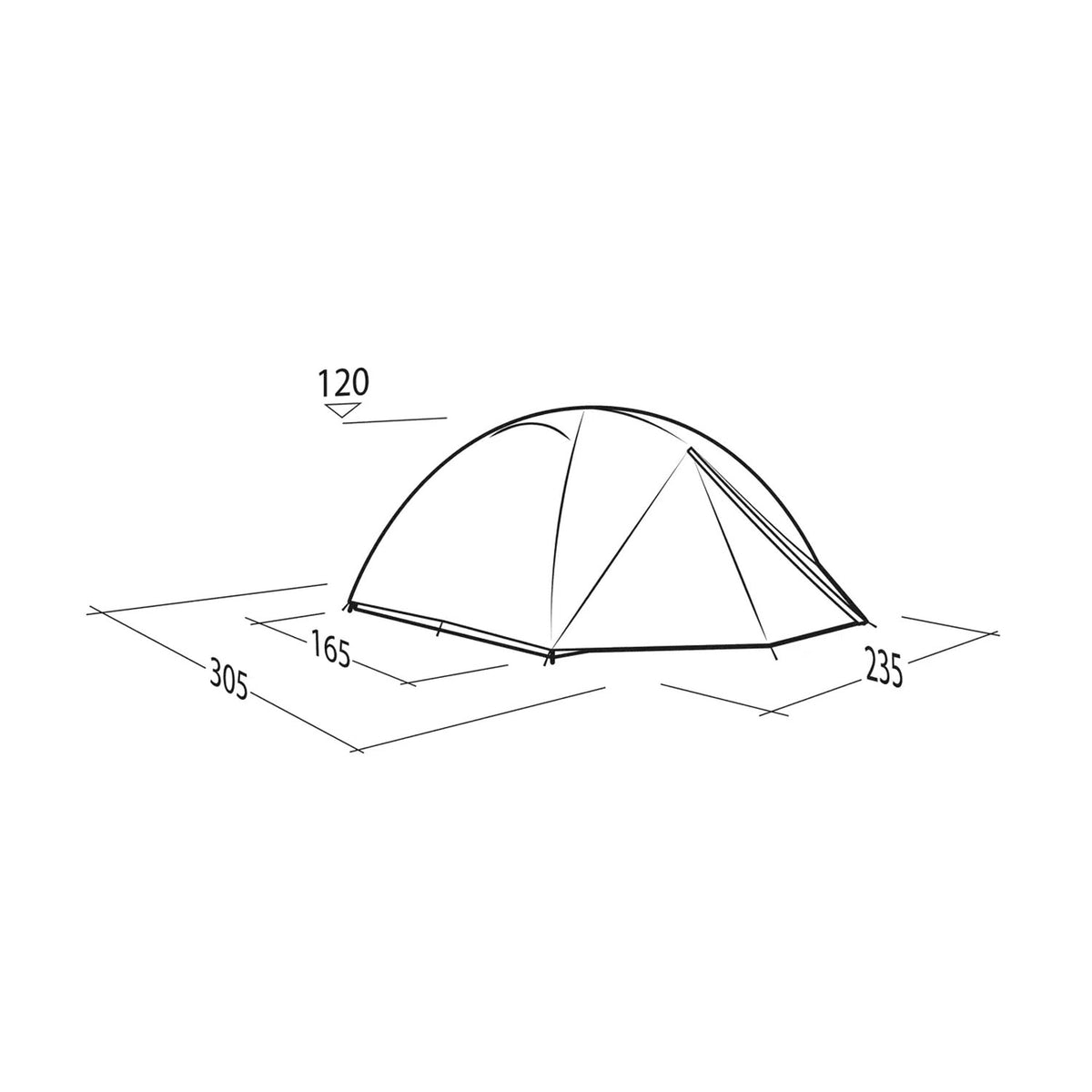 Robens Lodge 3 Exp 3-Person Tent Tents Robens