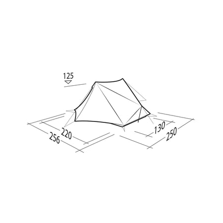 Robens Via 2 UL Lightweight Trekking Pole Tent, 2-Person Tents Robens
