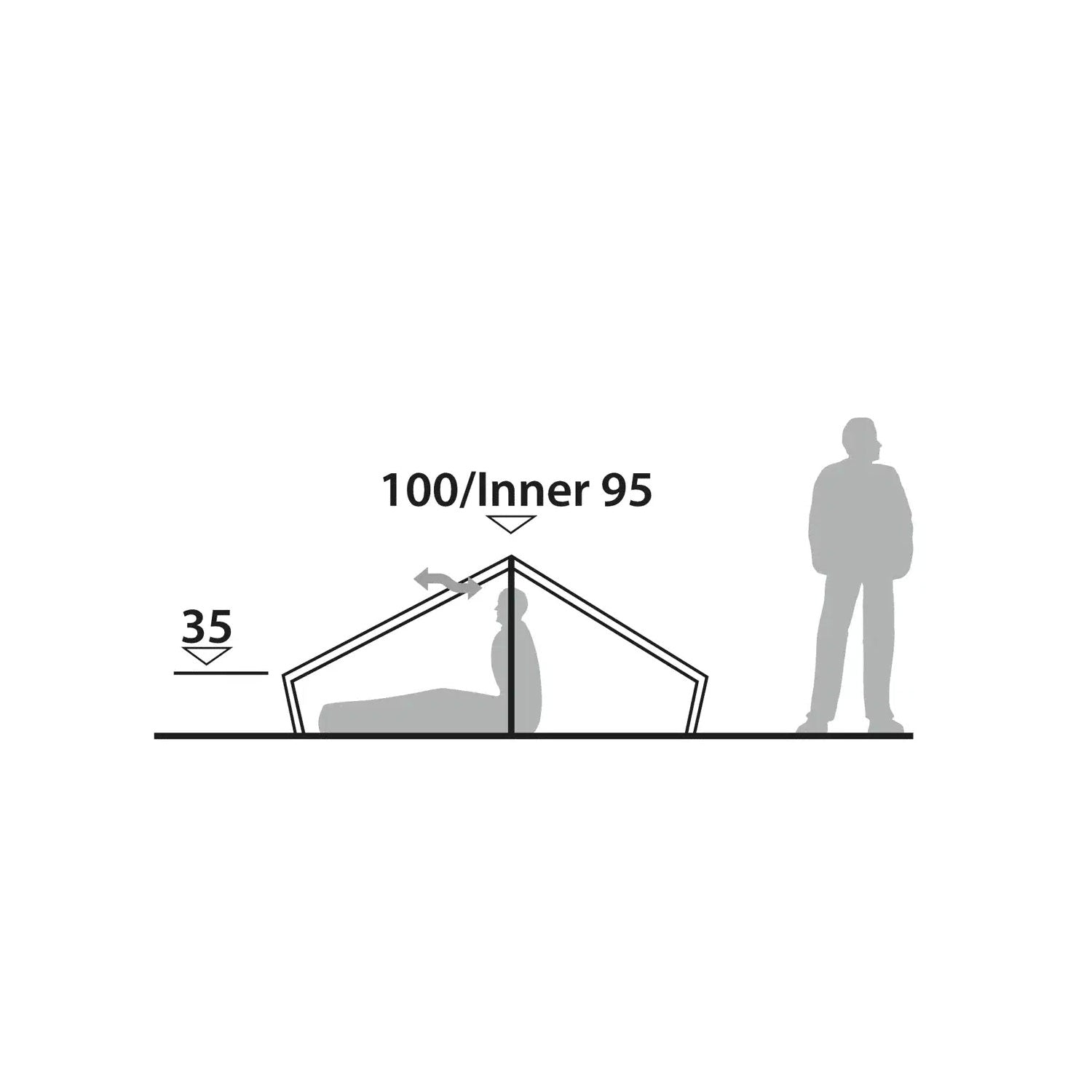Robens Chaser 2 LW Lightweight 2-Person Tent Tents Robens