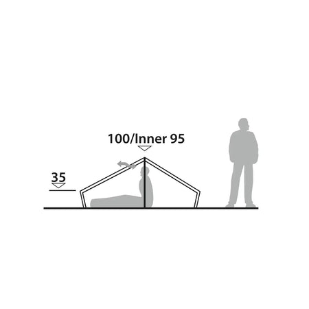 Robens Chaser 2 LW Lightweight 2-Person Tent Tents Robens