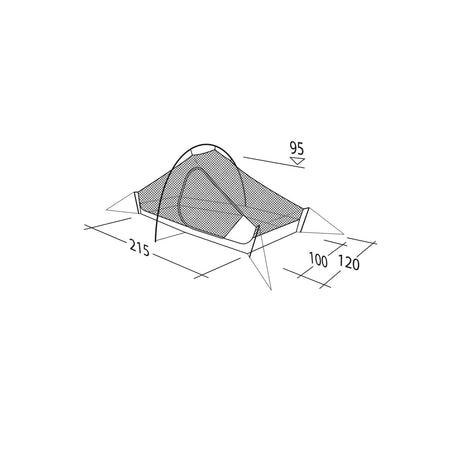 Robens Chaser 2 LW Lightweight 2-Person Tent Tents Robens