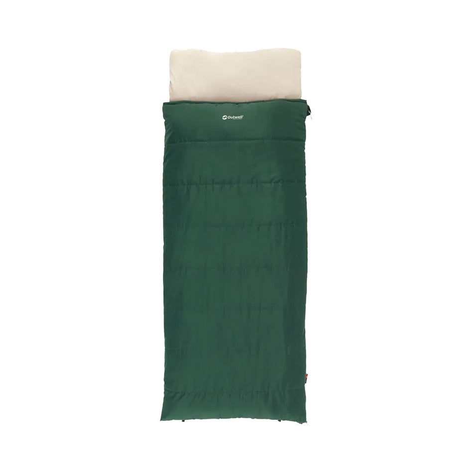 Outwell Contour Prime Sleeping Bag - Green Sleeping Bags Outwell
