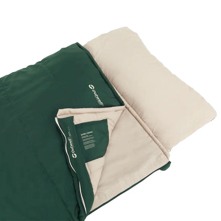 Outwell Contour Prime Sleeping Bag - Green Sleeping Bags Outwell