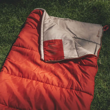Outwell Contour Lux Sleeping Bag - Red Sleeping Bags Outwell