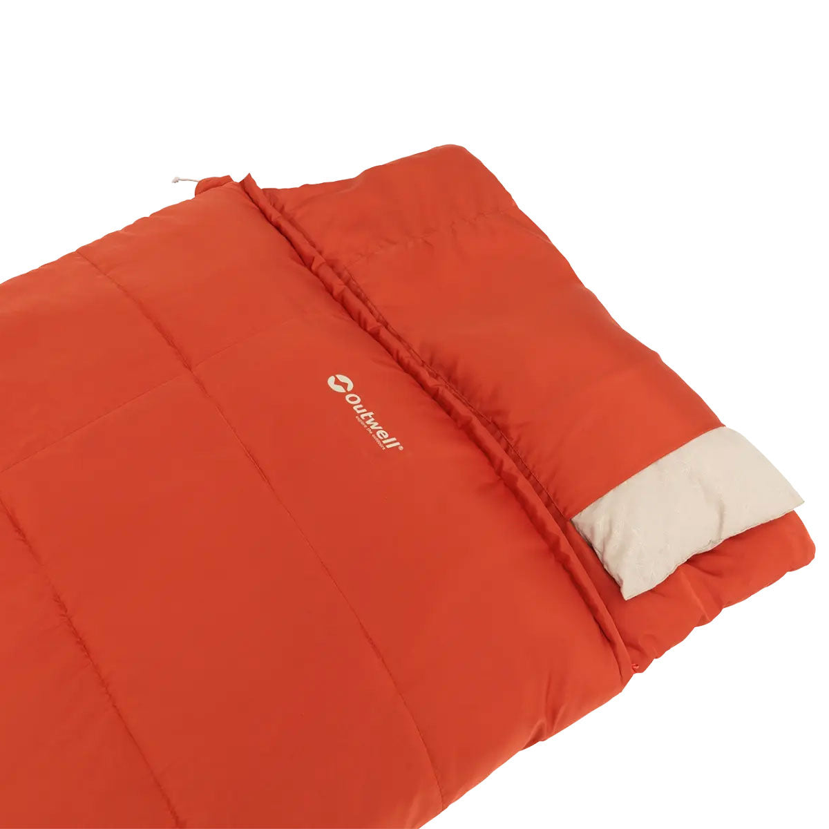 Outwell Contour Lux Sleeping Bag - Red Sleeping Bags Outwell