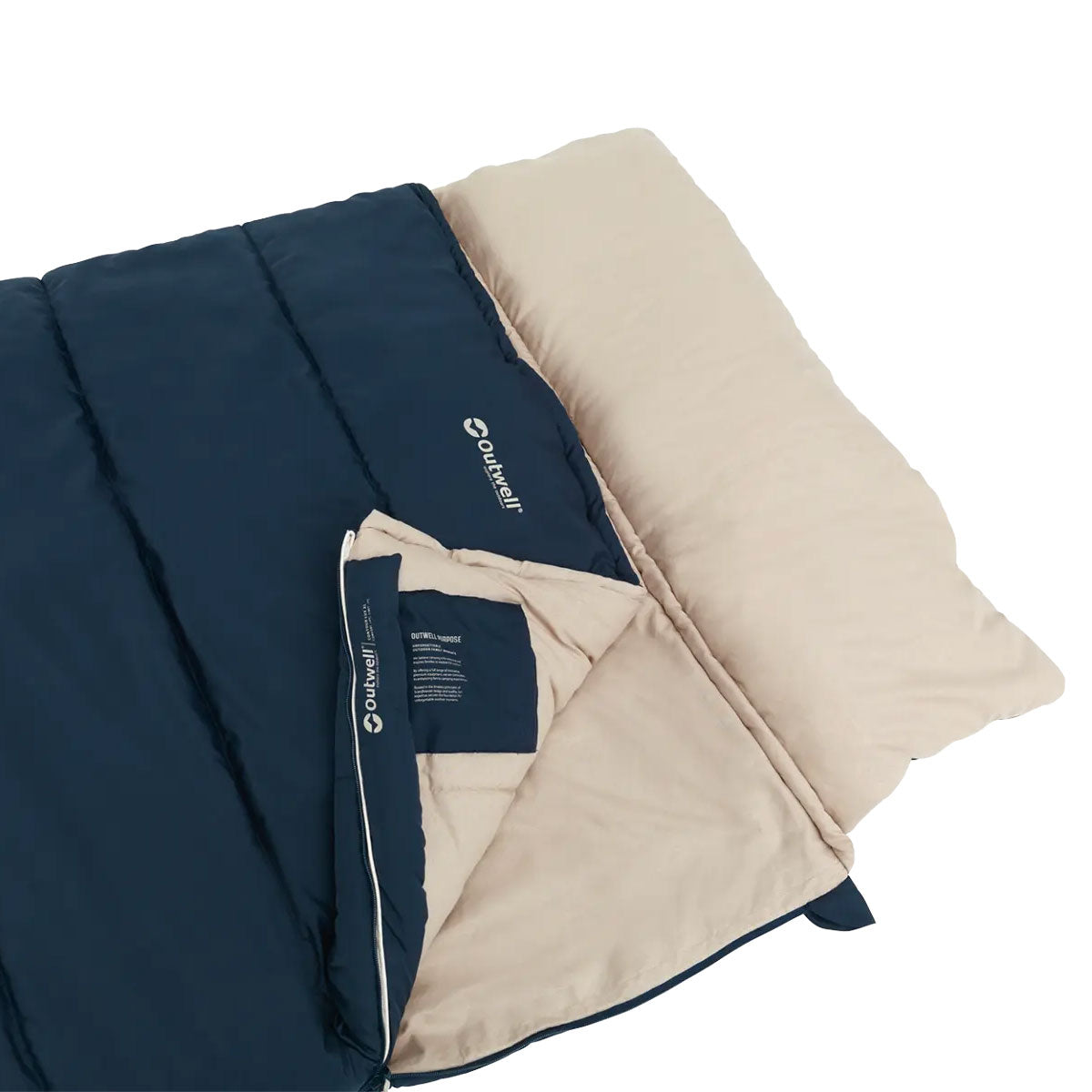 Outwell Contour Lux XL Sleeping Bag - Deep Blue Sleeping Bags Outwell