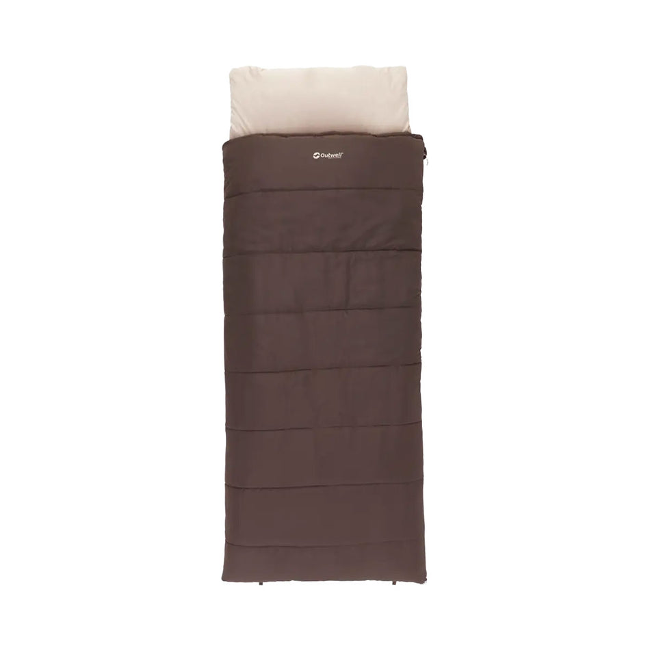 Outwell Contour Supreme Sleeping Bag - Brown Sleeping Bags Outwell