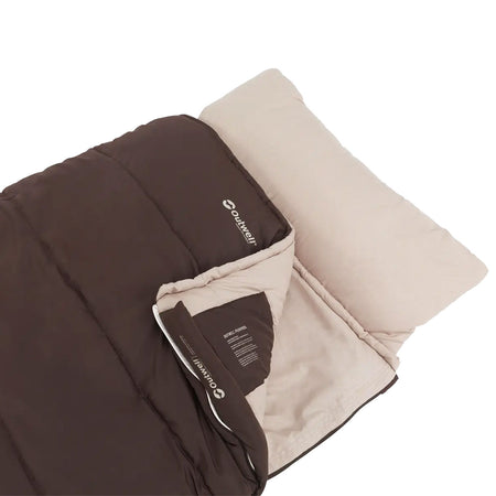 Outwell Contour Supreme Sleeping Bag - Brown Sleeping Bags Outwell