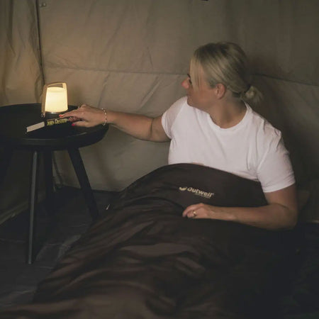Outwell Contour Supreme Sleeping Bag - Brown Sleeping Bags Outwell