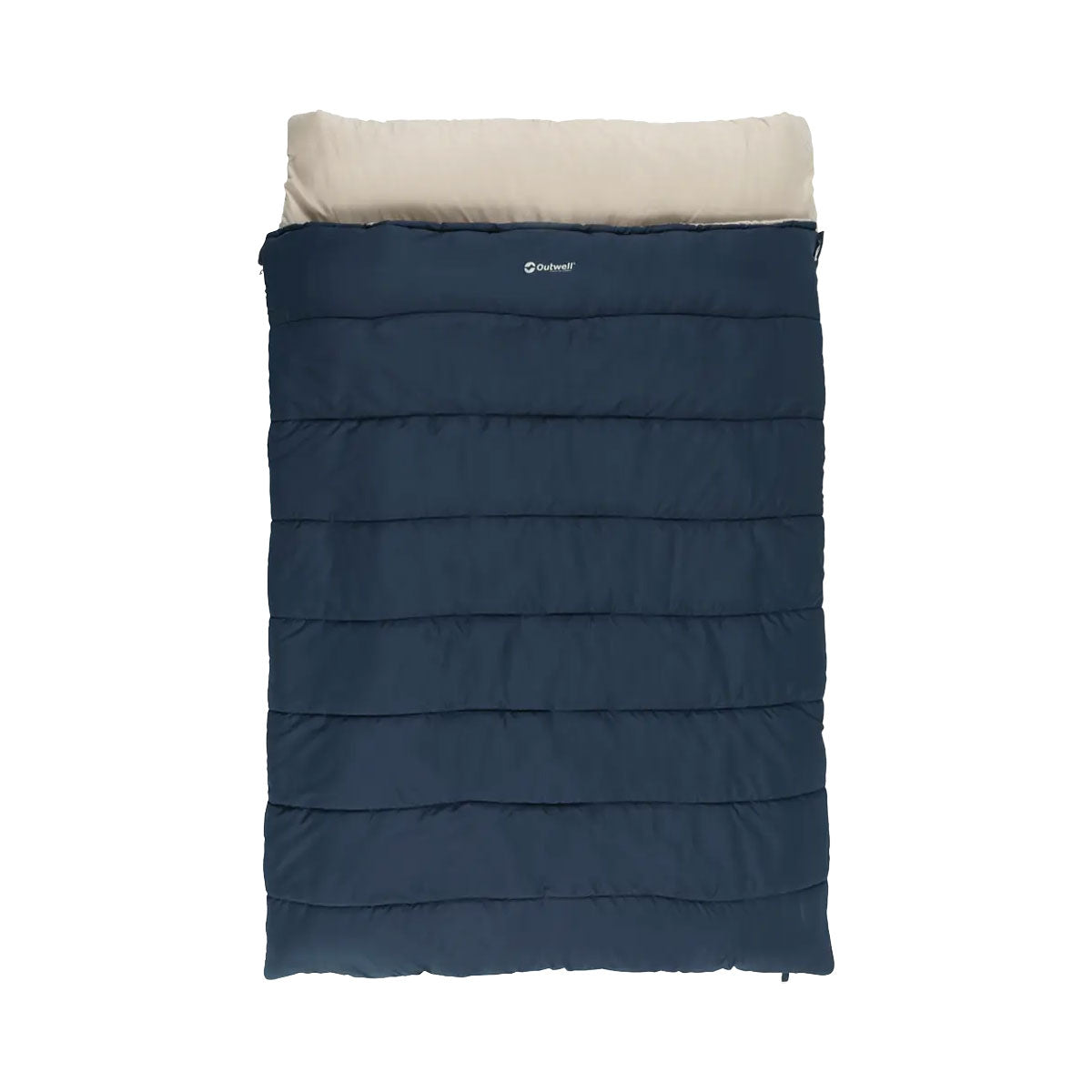 Outwell Contour Lux Double Sleeping Bag - Deep Blue Sleeping Bags Outwell