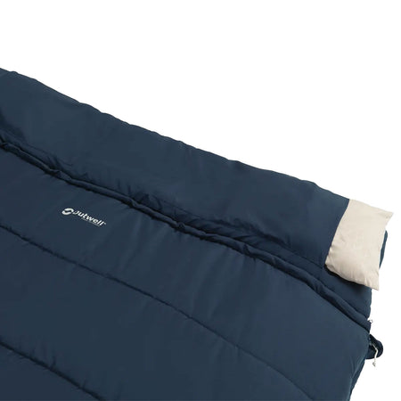 Outwell Contour Lux Double Sleeping Bag - Deep Blue Sleeping Bags Outwell