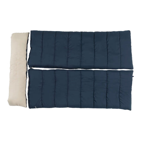 Outwell Contour Lux Double Sleeping Bag - Deep Blue Sleeping Bags Outwell