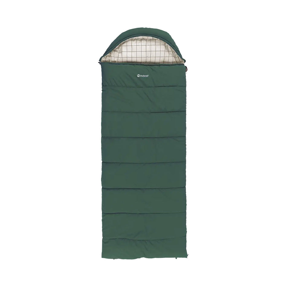 Outwell Camper Prime Sleeping Bag - Green Sleeping Bags Outwell